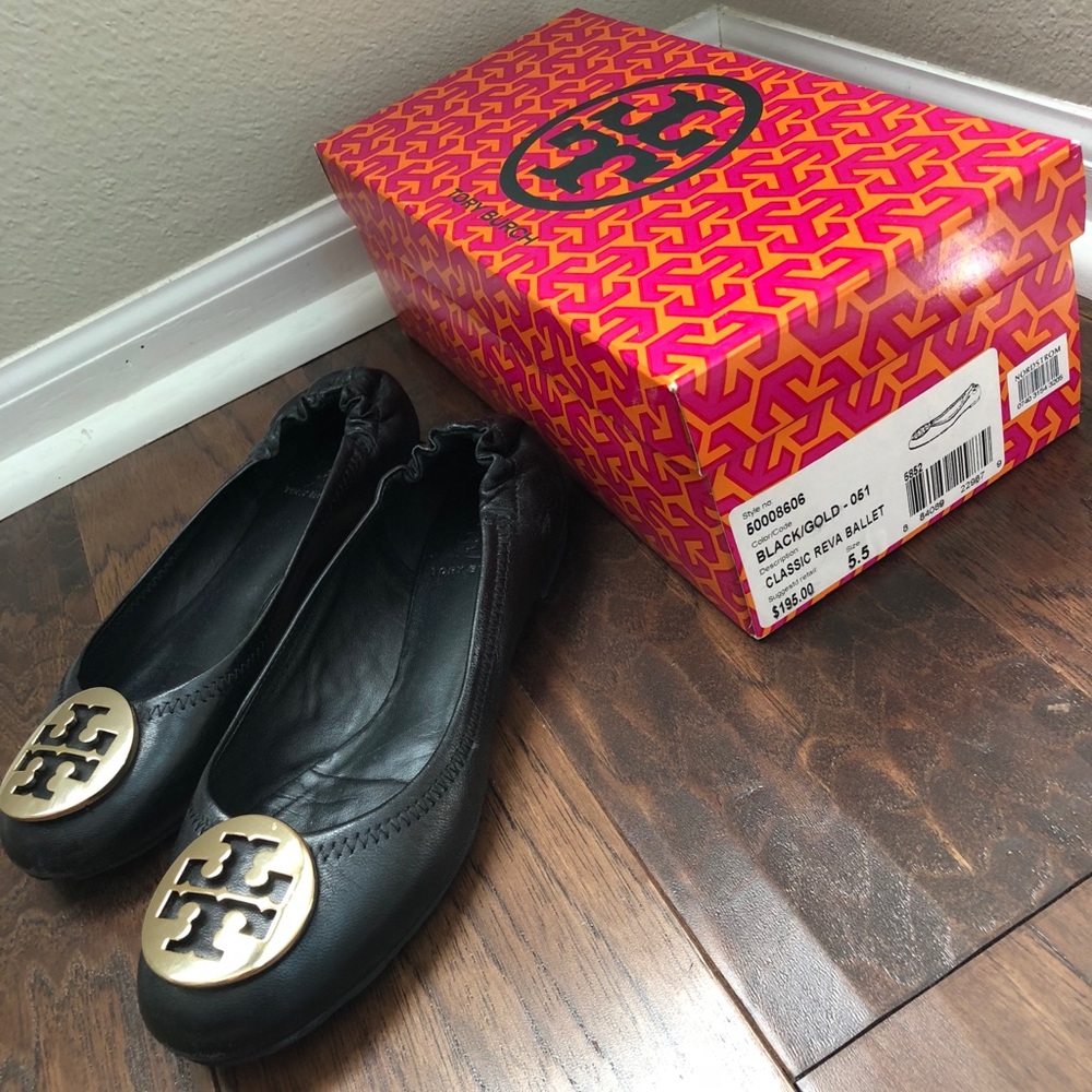 Tory Burch Classic Reva Flats 5.5